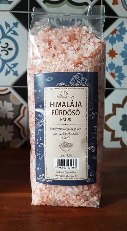Natúr Himalája Fürdősó 1kg (lédig)