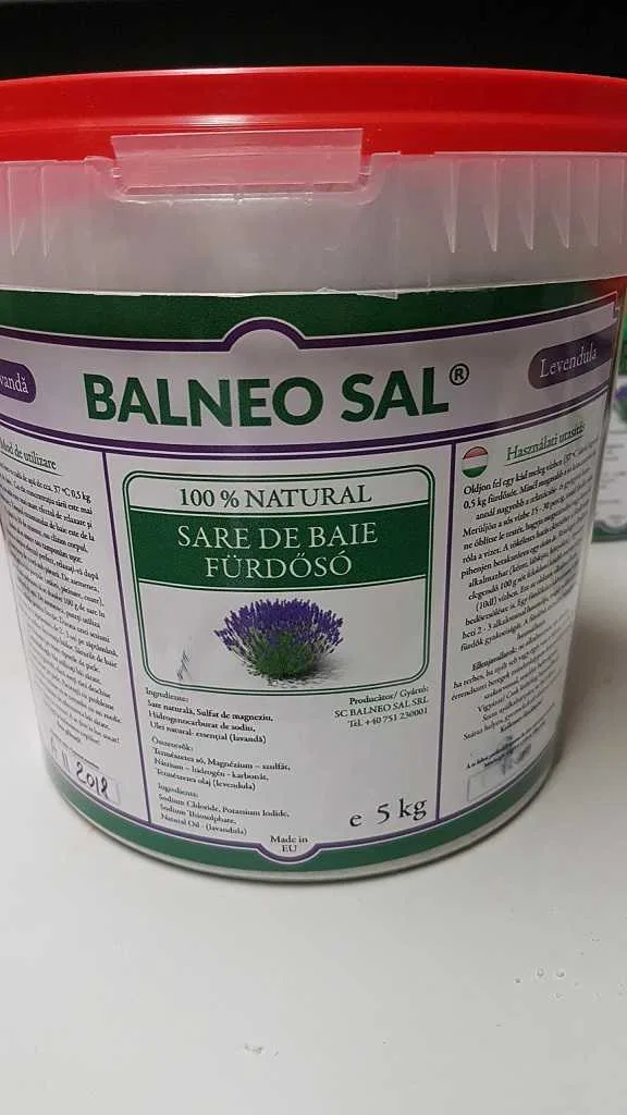Parajdi fürdősó levendulás 5kg