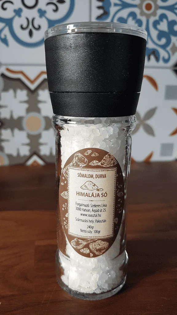 Himalája sómalom (fehér) +ajándék sóval