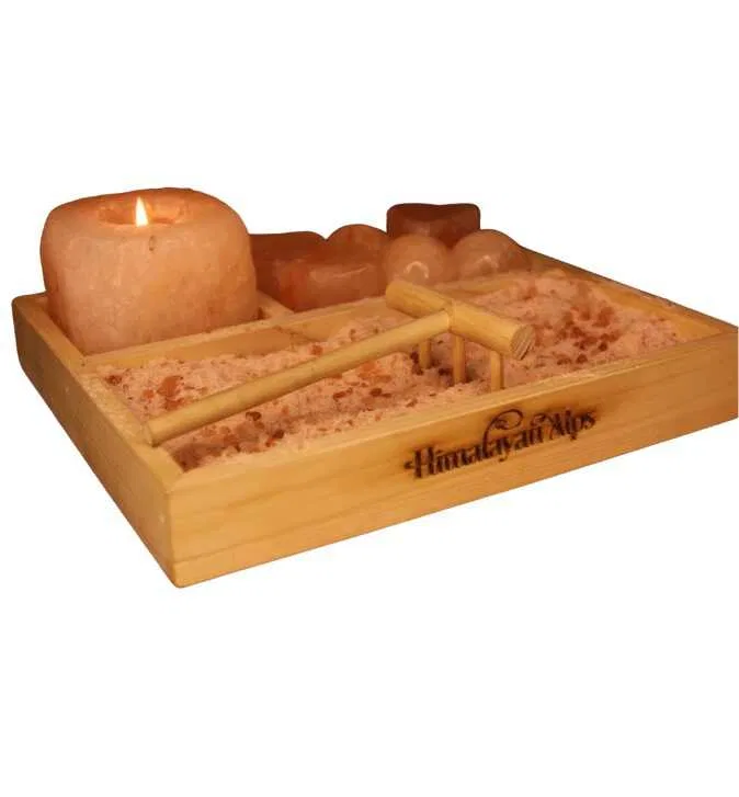 Relaxációs csomag (sómécses, sószappan, masszázsgolyó, sókert) - Image 2
