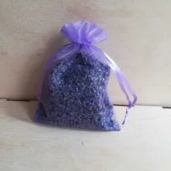 Levendulás illatzsák organza tasakban nagy