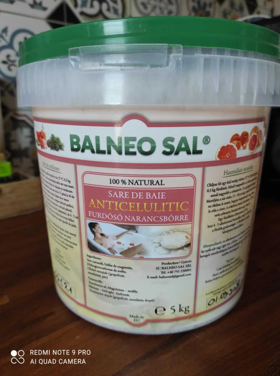 Parajdi fürdősó narancsbőrre 5kg