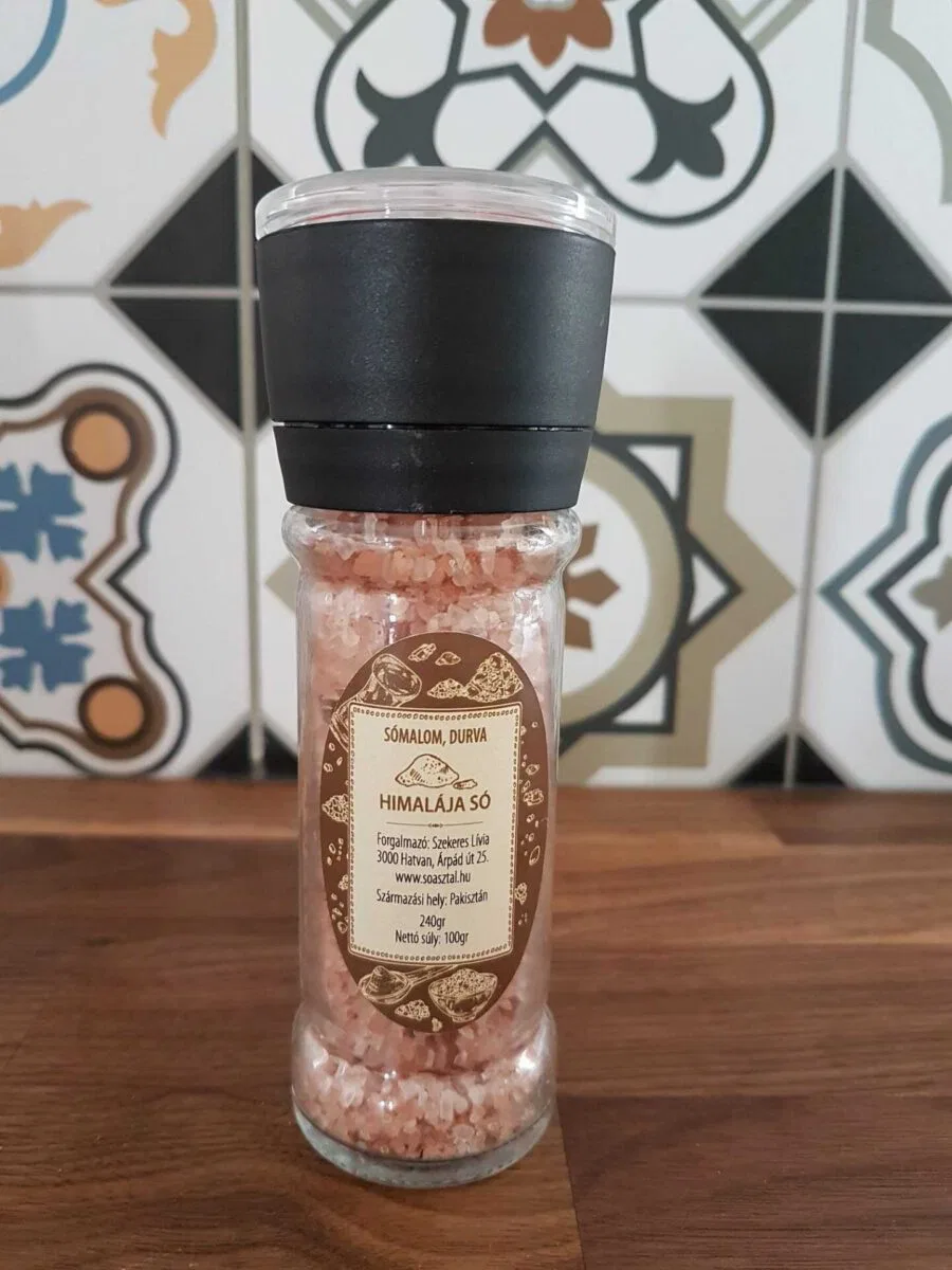 Himalája sómalom 100gr (rózsaszín) +ajándék sóval - Image 2