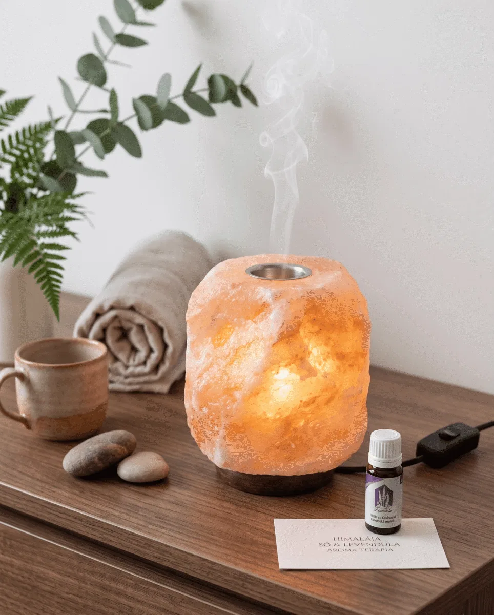 himalája aromadiffúziós sólámpa illóolajjal